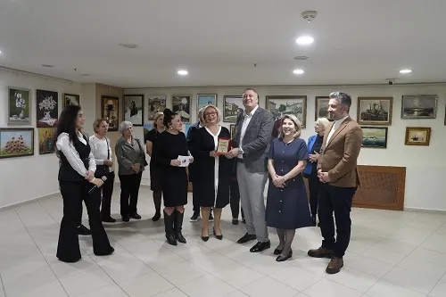 Gönülden Esintiler 2 Karma Resim Sergisinin Açılışı Gerçekleştirildi