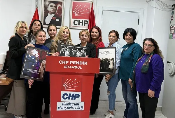 CHP PENDİK KADIN KOLLARINDAN BASIN AÇIKLAMASI