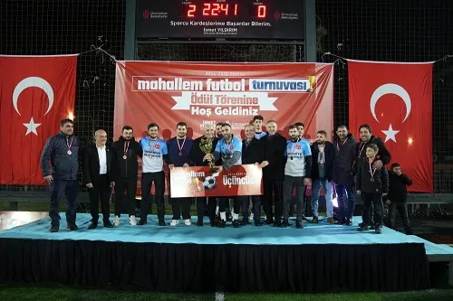 MAHALLEM FUTBOL TURNUVASI’NDA ÖDÜLLER SAHİPLERİNİ BULDU