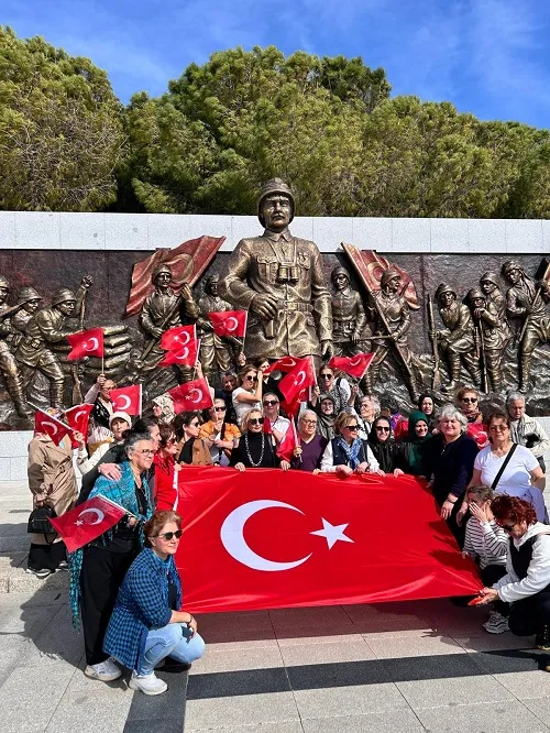 KURSİYERLER ÇANAKKALE ŞEHİTLİĞİ’Nİ ZİYARET ETTİ