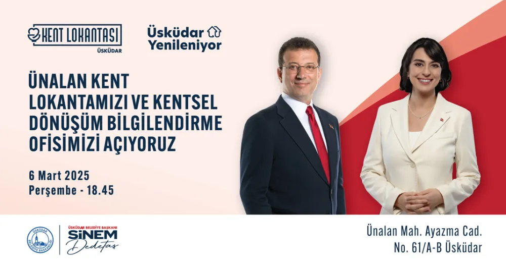 YENİ KENT LOKANTASI VE KENTSEL DÖNÜŞÜM BİLGİLENDİRME OFİSİNİ AÇIYOR