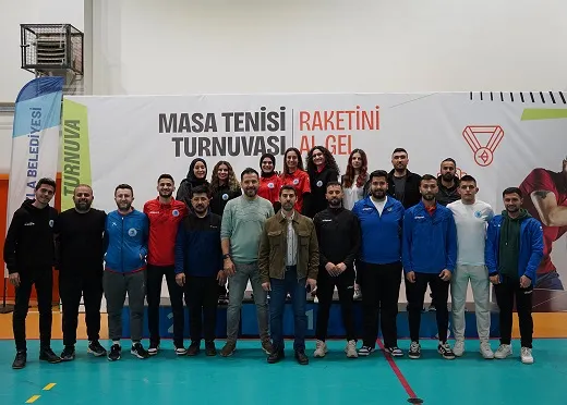 Masa Tenisi Turnuvası Sonuçları Belli Oldu