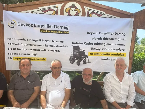 BEYKOZ’DA, TEKSTİL ÇADIRI HEM ALIŞVERİŞ HEM DAYANIŞMA SUNUYOR