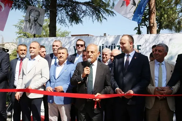 İNÖNÜ PARKI AÇILDI