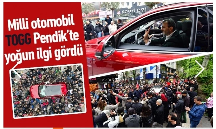 Milli Otomobil TOGG Pendik’te